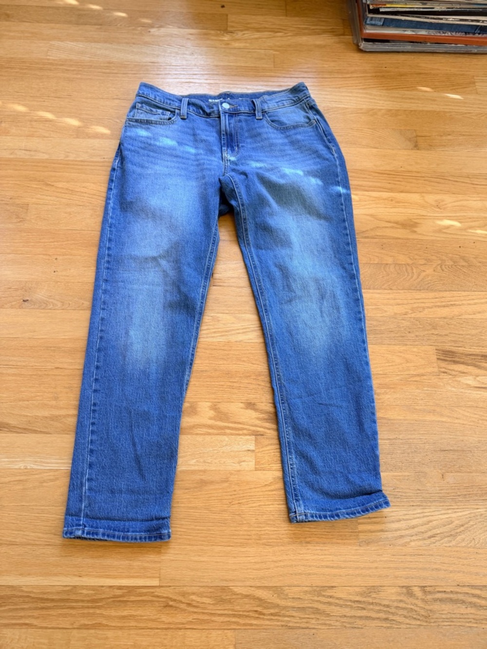 Ladies Size 4 "Old Navy" Straight Jeans in Blue Denim GUC ❤️